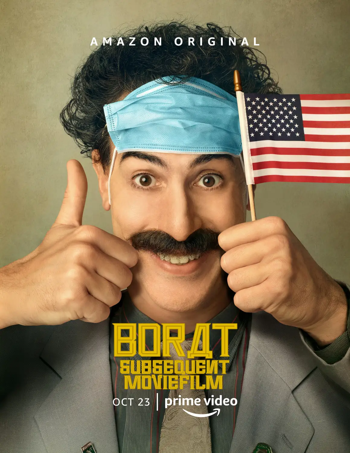 Borat Subsequent Moviefilm (2020) poster.