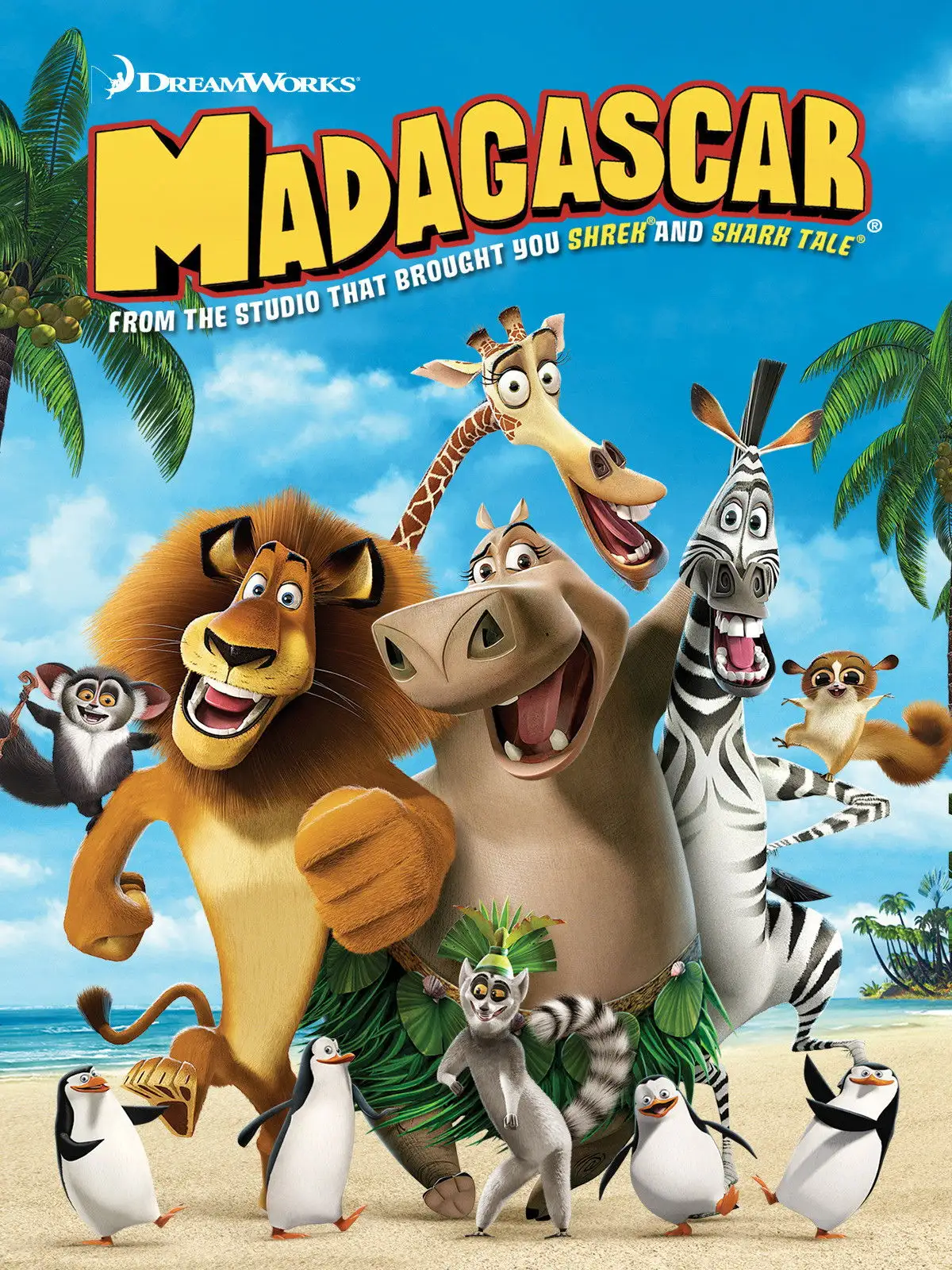 Madagascar (2005) poster.